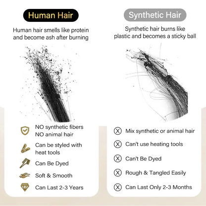 ✨Final Hours –🌷2026 New Lightweight & Breathable Wavy Hair Topper
